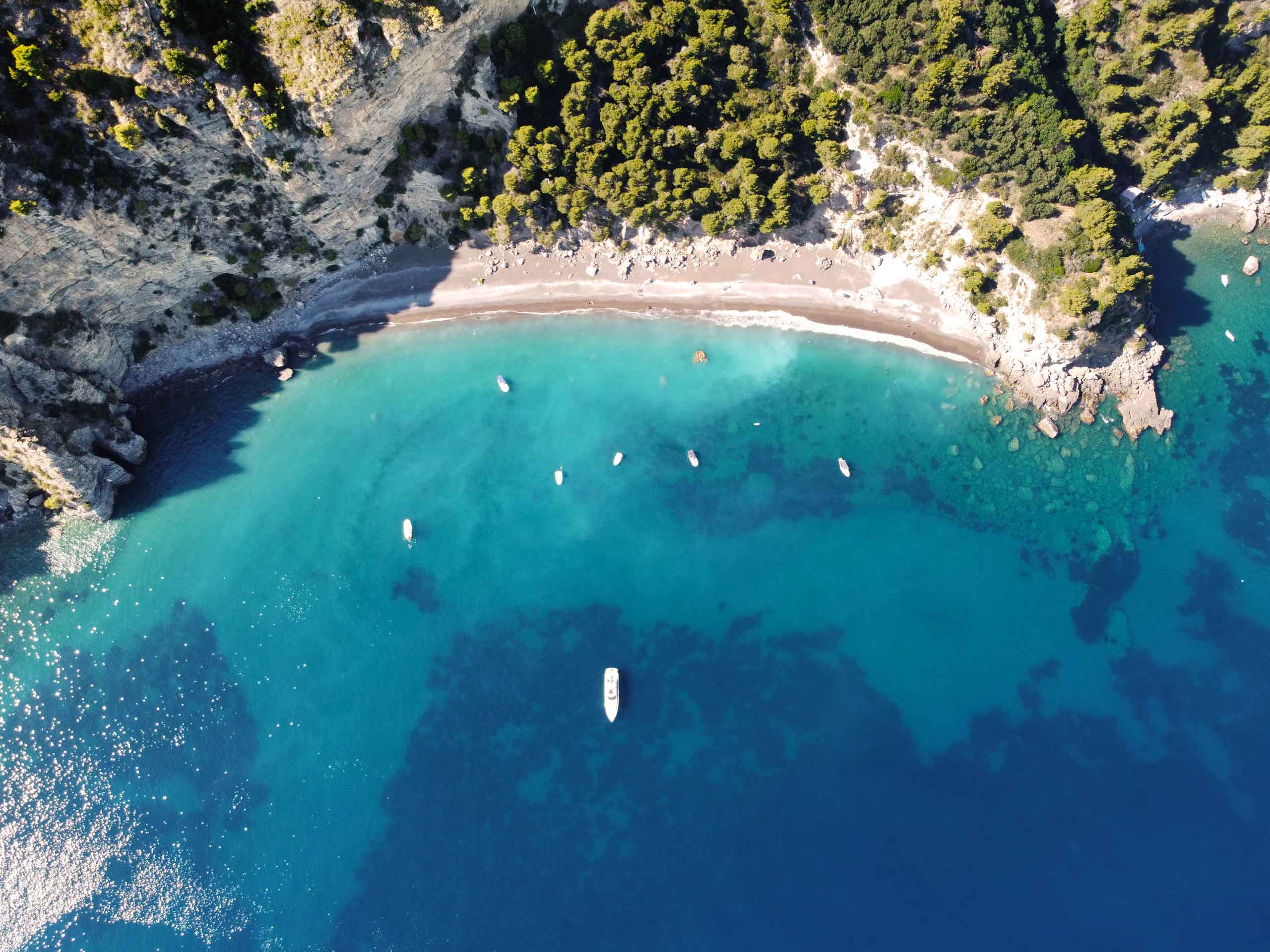 Costiera Amalfitana vista dal mare